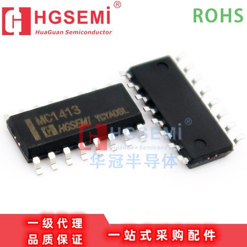 HGSEMI华冠MC1413M/TR封装SOP8电子元器件配单集成电路IC芯片