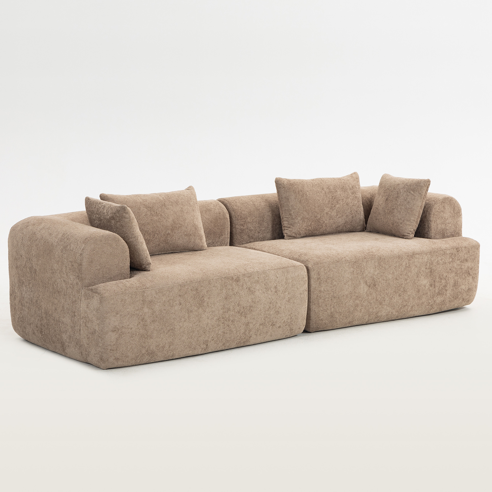 Sofá cama de compresión de vacío transfronterizo balcón sala de estar tatami simple módulo de seda seda sofá