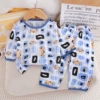 7 -point sleeve blue DD bear