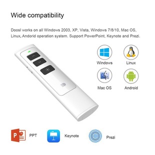 Page Turning Pen, Speech Demonstration Laser Pointer, Digital Pointer, USB Rechargeable Remote Control 100m Controllable Laser Page Turns