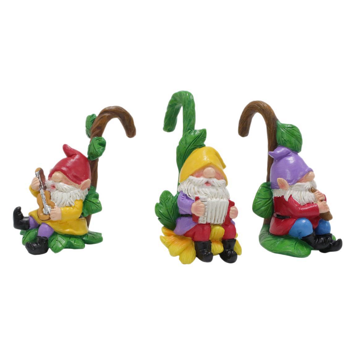  new set of three dwarf music pendant flower pot pendant garden courtyard balcony wall hanging decorations now
