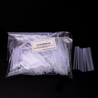 Arte floral de pensamiento de siete colores, soporte fijo universal, palo de bambú, pegamento de jack, bricolaje hecho a mano, ramo de bocadillos, material de embalaje de manzana