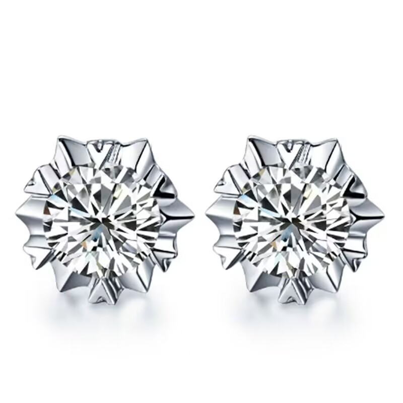 Cubic Zirconia And Pearl Stud Earrings For Everyday Elegance_voghion.com