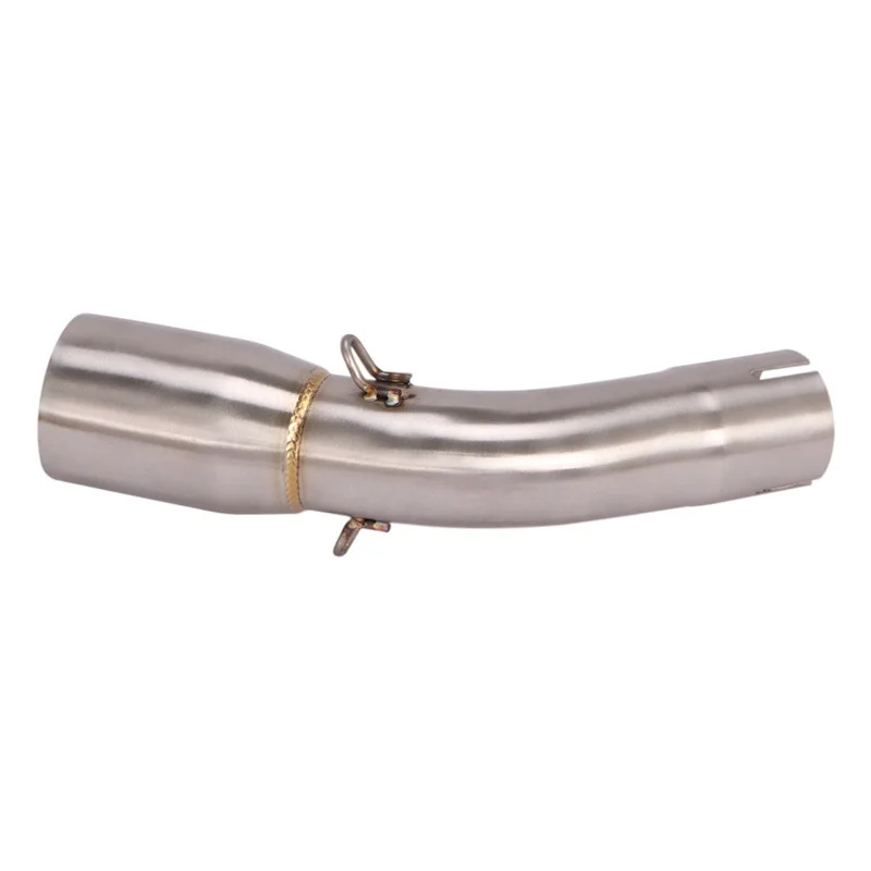 Suitable for Suzuki Sv650 Sv650S Sv650X Motorcycle Modified Exhaust Pipe Stainless Steel Middle Section Transfer Exhaust