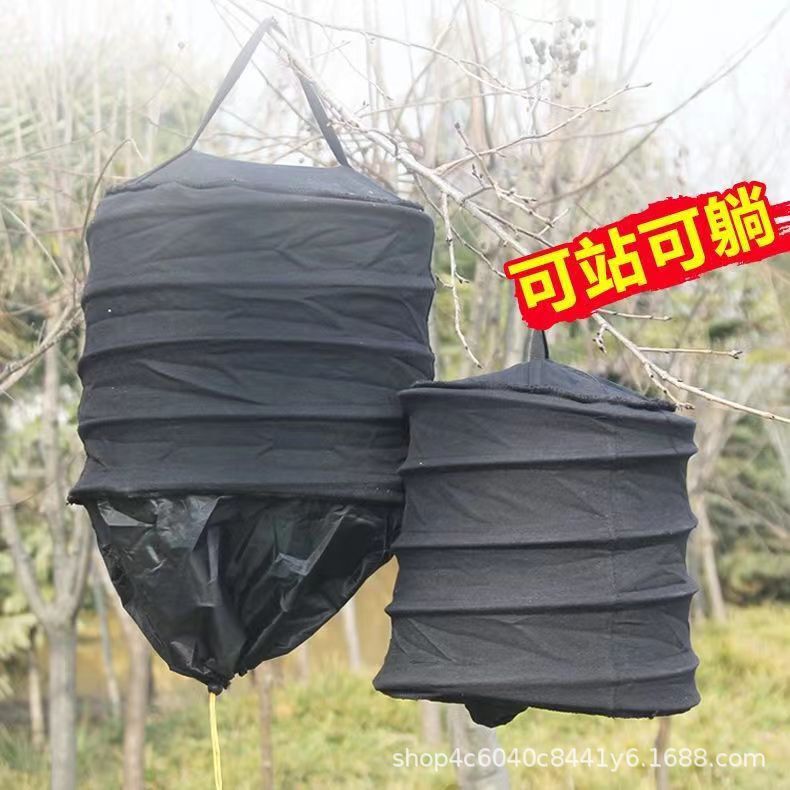 New spring bee collecting Cage full set double-layer thickened opaque black cloth bee collecting cage wild bee collecting device beekeeping