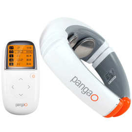 低频颈椎治疗仪家用电动智能脉冲电磁揉捏颈椎仪充电式肩颈按摩器