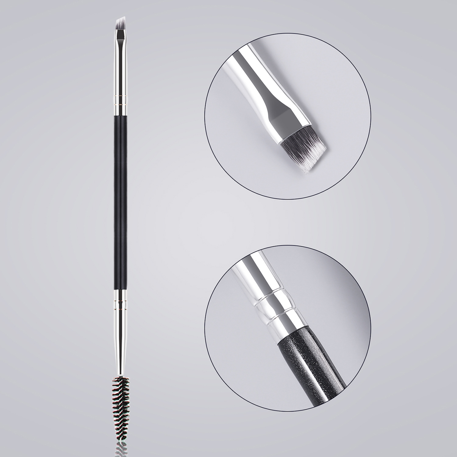 Sombra solo cepillo de maquillaje de alta calidad grande cepillo suelto cepillo de La Fundación cepillo de sombra de ojos cepillo en forma de abanico belleza