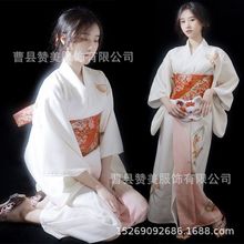 神明少女和服女改良日式正装传统学生和风日系写真拍照蝴蝶连衣裙