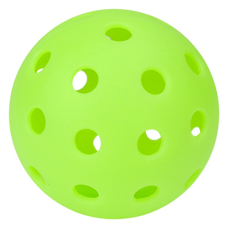 Пятно pickleball26 40 лунок Пик мяч tpe литье под давлением, впрыск, впрыскивание внутри и снаружи, высокая эластичность, тренировочный мяч