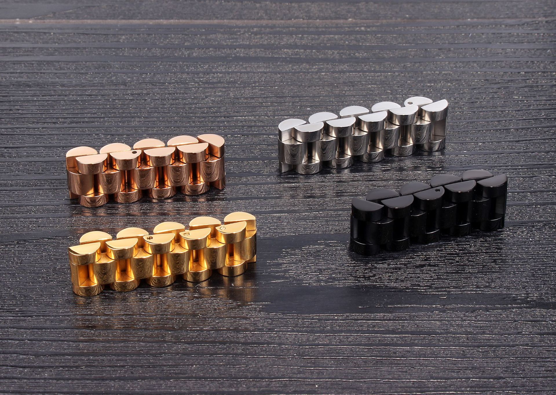 Solid Color Pattern Men'S Gender Original Design Solid Color 304 Stainless Steel Plating Men'S Rings
