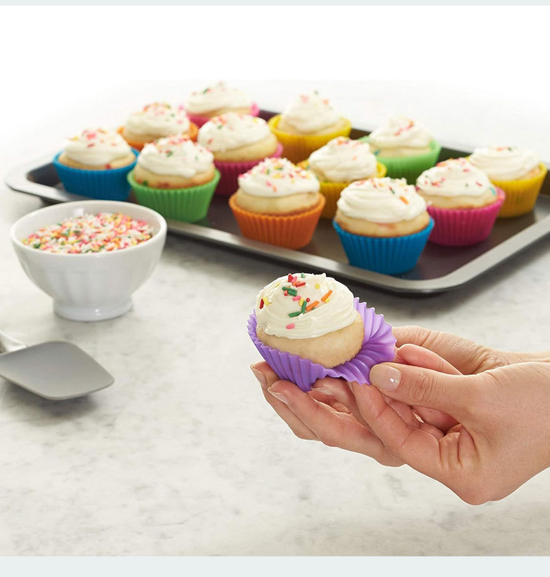 Casual Style Casual Red Heart Flower Silica Gel Kitchen Molds Cake Mold 1 Piece