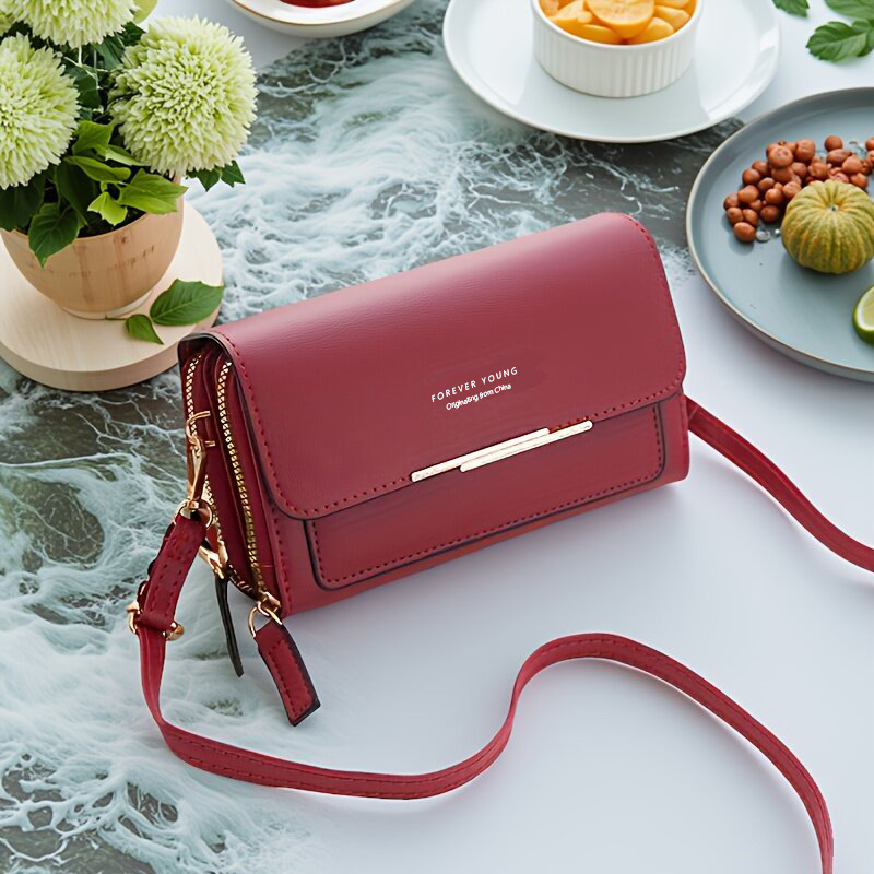 New Fashion Wallet Women's Korean-style Multi-card Hand Bag Large Capacity Casual Shoulder Bag Mobile Phone Bag Wholesale