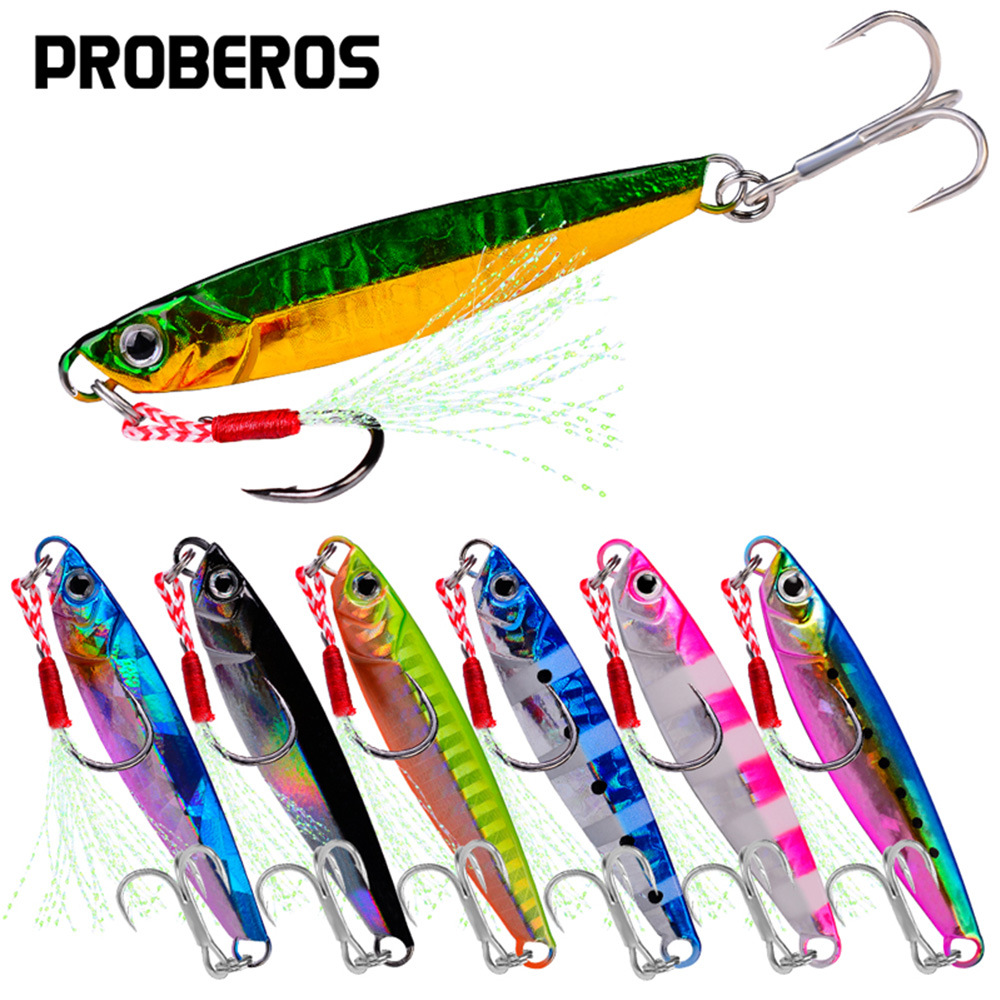 Lua iron plate lead fish luminous long-range double hook iron plate…