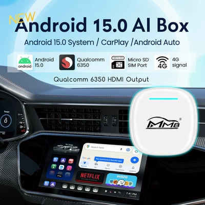 Wireless Carplay Box Converts Wired to Wireless Car Connectivity, Original Car Lossless Connection, Plug and Play, Universal for Multiple Car Models