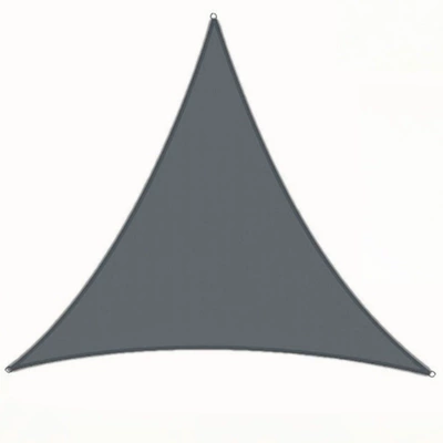 Sunshade Sail, Beautiful Decorative Display – Avtomobil yan çətirləri - dark-gray-equilateral-triangle-22-2m