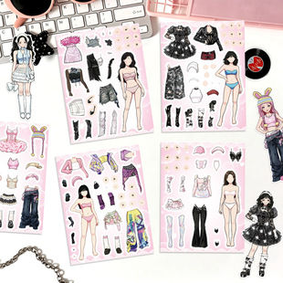 8��k-popŮ�����b�Q�b�N����ͯ���ƴ�b�Α��N��DIY��ͨƴ�D�N��