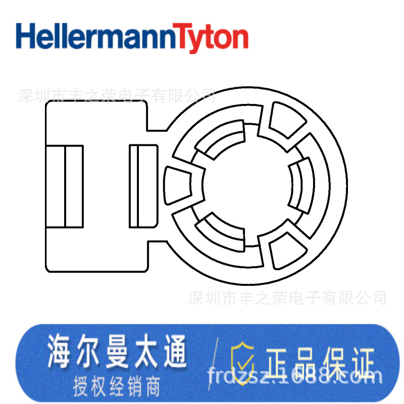 HELLERMANNTYTON������̫ͨ�̶����� T120RSBS-M12���� 156-01531