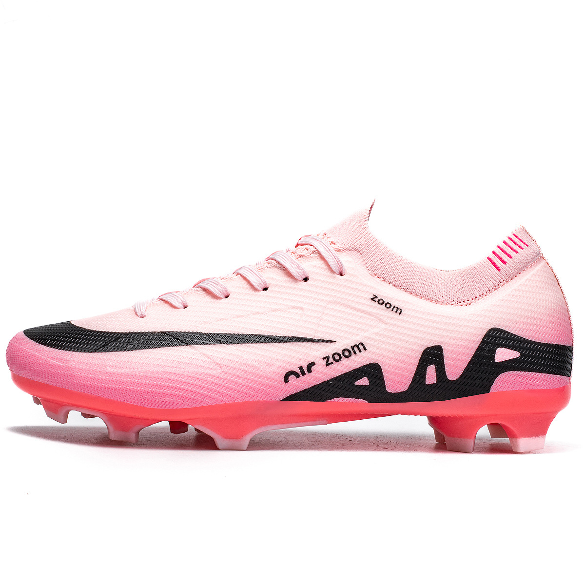 198 длинных ногтей розового цвета