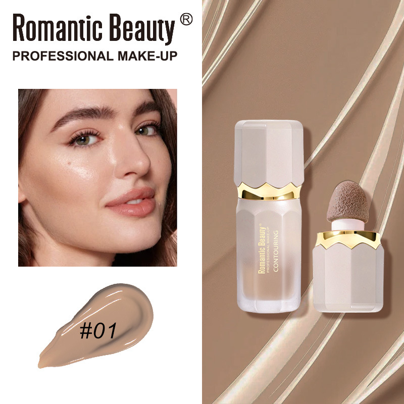 Líquido transfronterizo matte reparador de barras de mejora de brillo facial brillante blush natural sombra de nariz líquido reparador de color