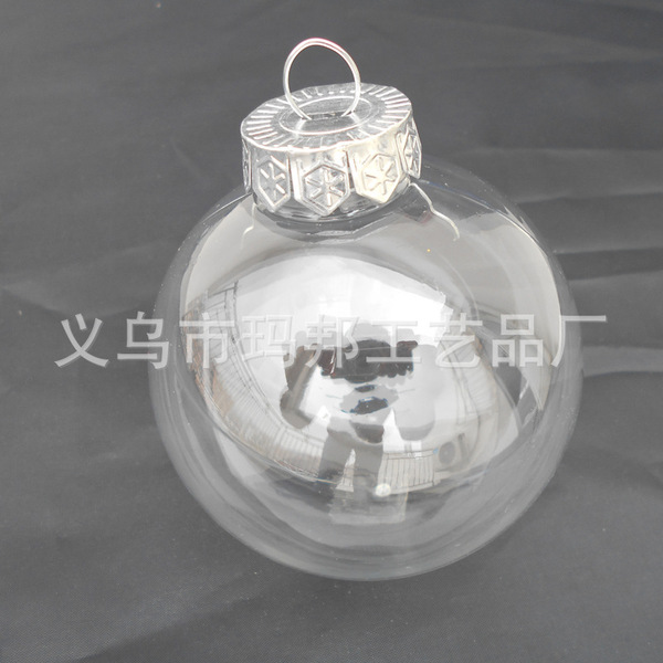 Transparent Christmas decorations