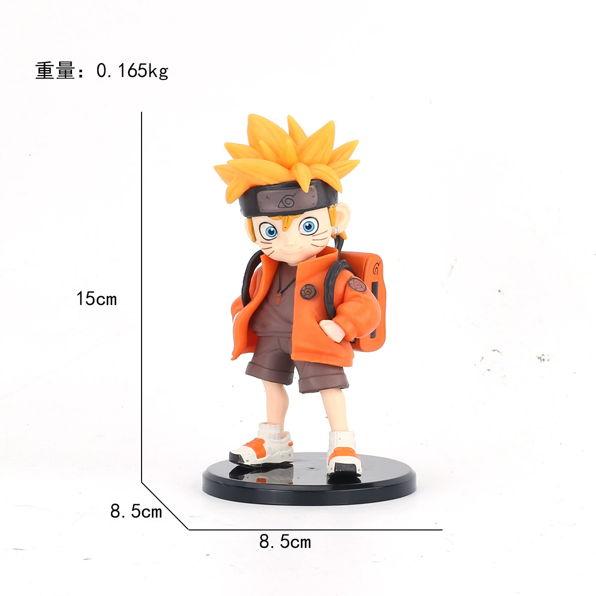PVC Figure Set (Naruto) — Kakashi, Naruto, Sakura Desktop Ornaments, Multi‑pose Kit
