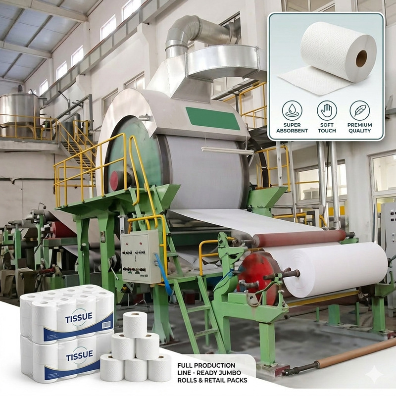 Gr-1092 Bamboo Pulp Toilet Paper Machine for Producing Biodegradable Household Paper and Paper Product Manufacturing Equipment Gr-1092 Bamboo Pulp Toilet Paper Machine for Producing Biodegradable Household Paper and Paper Product Manufacturing Equipment