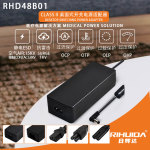 厂家供应42W12V3.5A小型医疗分析仪60601医疗级电源充电器适配器