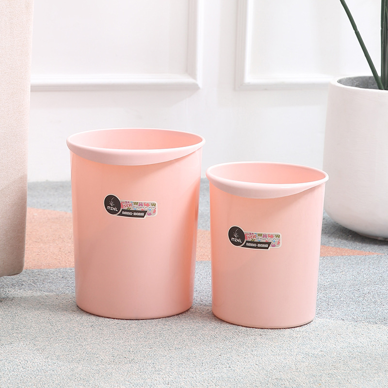 メーカー円形ゴミ箱家庭用台所大容量生活ごみ収納桶プラスチック蓋なしゴミ箱|undefined