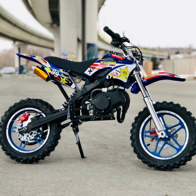 49Cc Off-Road Vehicle Mountain All-Terrain Two-Stroke Racing Motorcycle Plus Electric Start Beach Sports Car 49Cc Off-Road Vehicle Mountain All-Terrain Two-Stroke Racing Motorcycle Plus Electric Start Beach Sports Car
