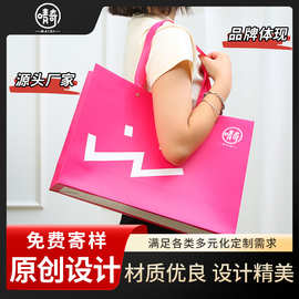 安徽手提纸袋定制女装高档服装店购物袋高端白卡纸袋定做高级感