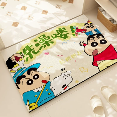 Foot Mat for Home Bathroom, Avtomobil döşəmə paspasları - take-a-shower-xiaoxin-4060cm-diatom-mud