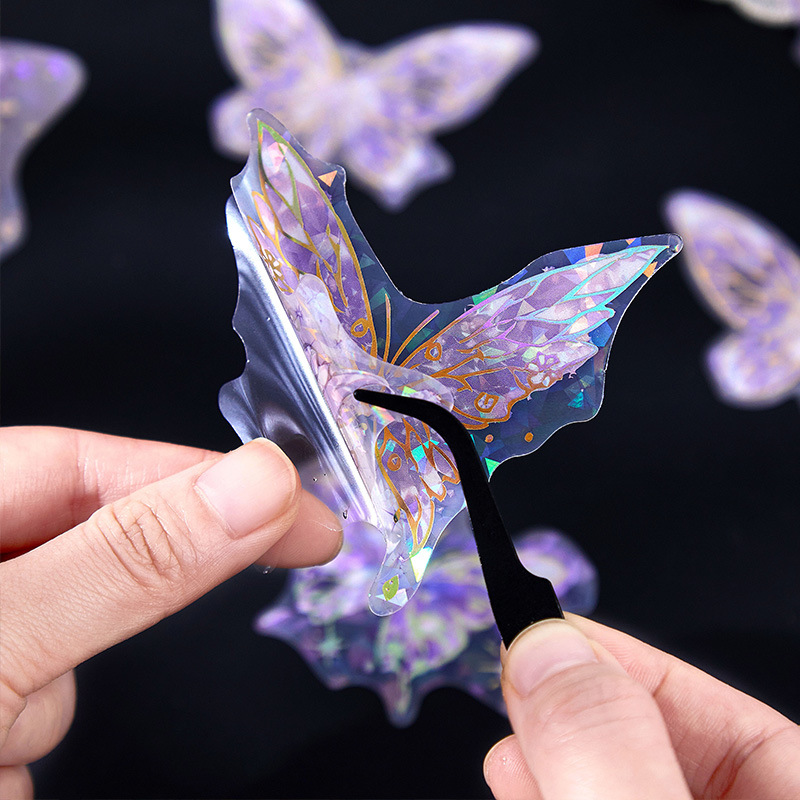 Pegatinas de mariposa PET