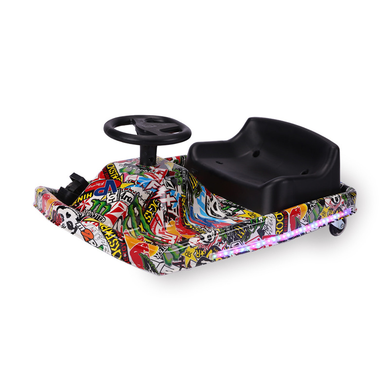 Electric Drift Car Crazy Kart Outdoor Kids Electric Scooter Twist Car Balance Car