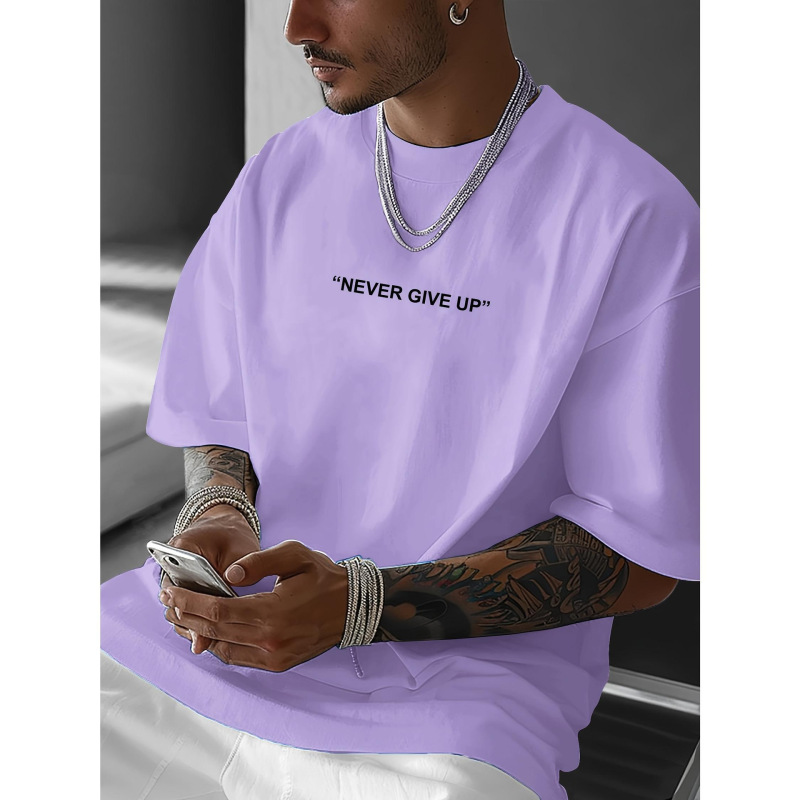 クロスボーダー Amazon AliExpress ホットストリートヒップホップ Tシャツヨーロッパとアメリカの春夏の新作メンズカジュアルラウンドネック半袖 Tシャツ|undefined