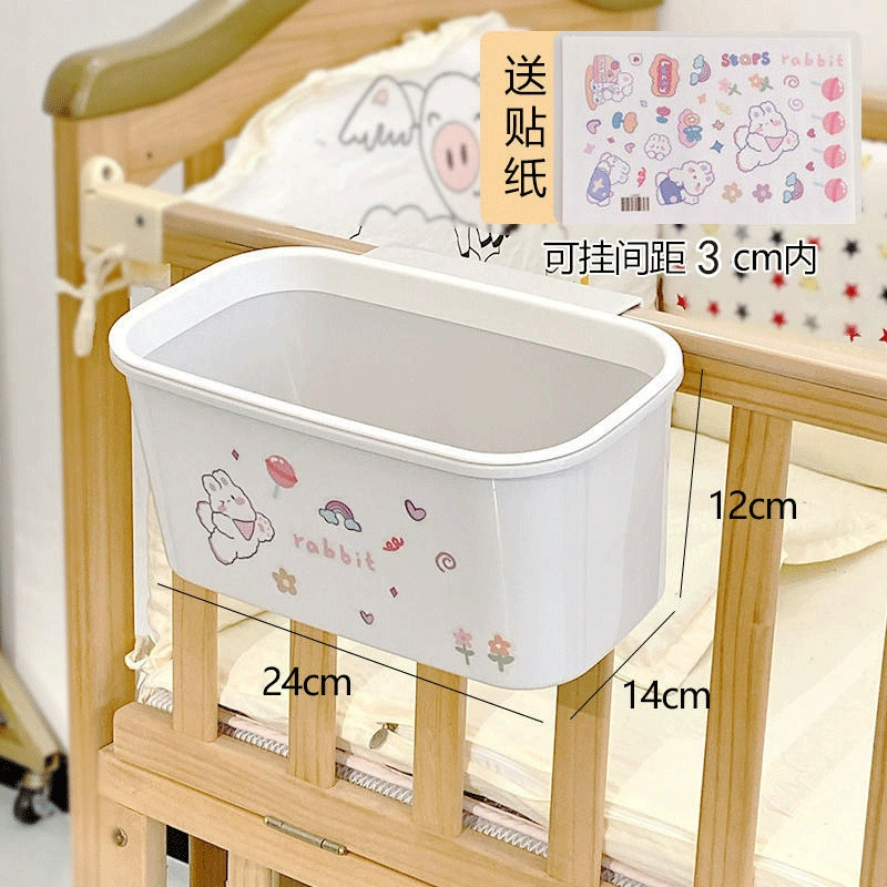 Hanging organiser for bed, storage system, fence, crib, storage box