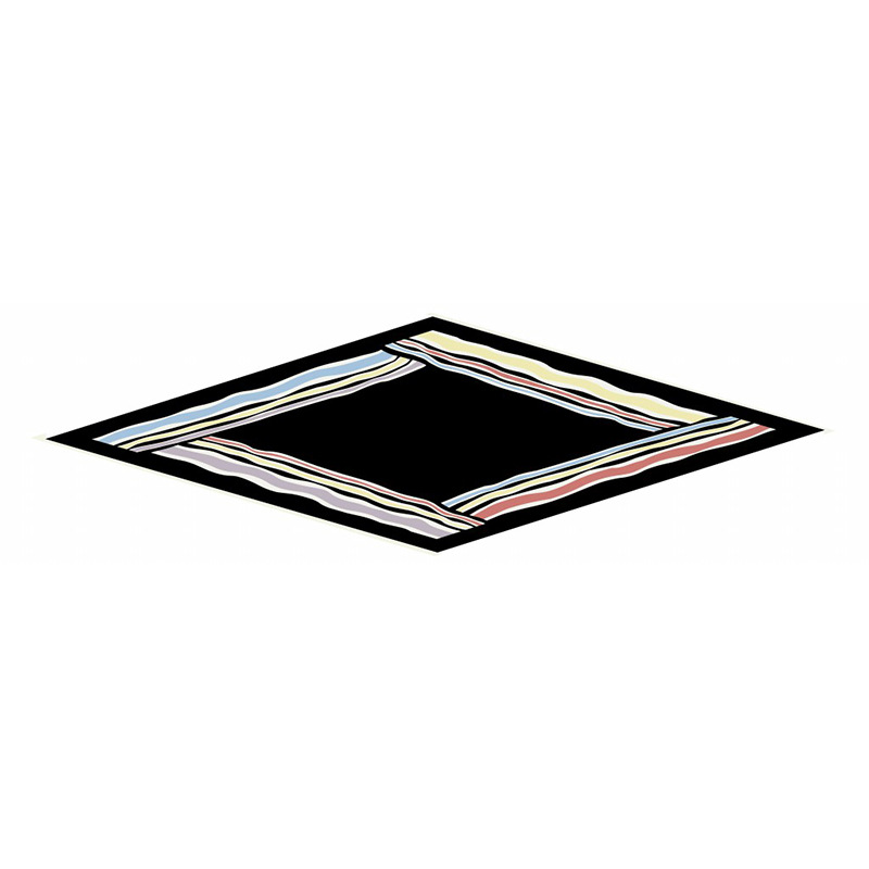 Toalla en forma de diamante, bufanda de seda personalizada, seda sarga, bufanda decorativa profesional personalizada, bufanda de algodón de seda de morera con logotipo