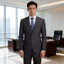 修身商务定制春秋西服