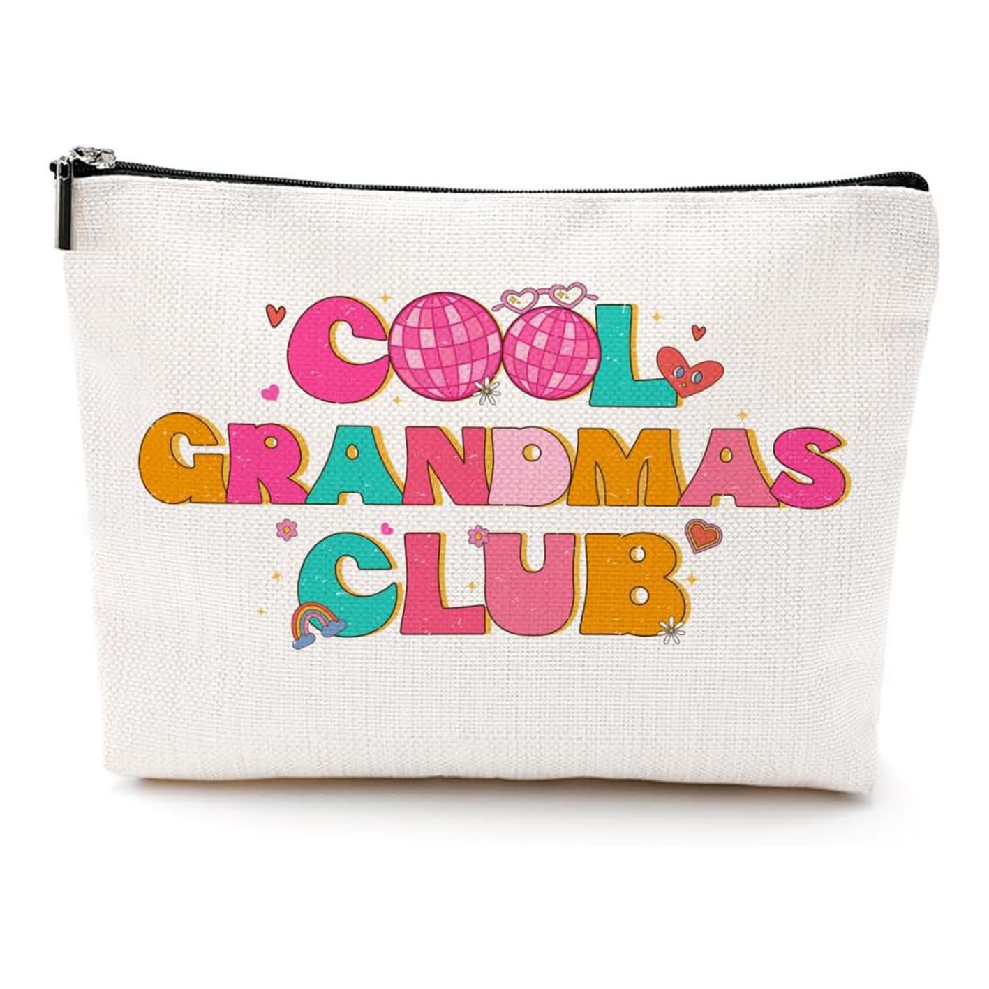Bolsa de maquillaje de damas transfronteriza de Amazon NANA bolsas de maquillaje de patrón creativo bolsas de almacenamiento de lino bolsa de cremallera impermeable