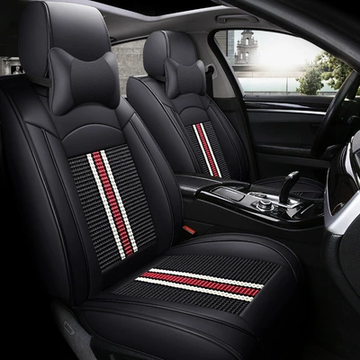 Four Seasons Pad All Seasons, Full Surround Seat Cover - black-and-red-comfort-version-general-purpose