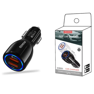 Mobil şarj cihazları charging car charger car phone - chicken-leg-348-black-small-white-box
