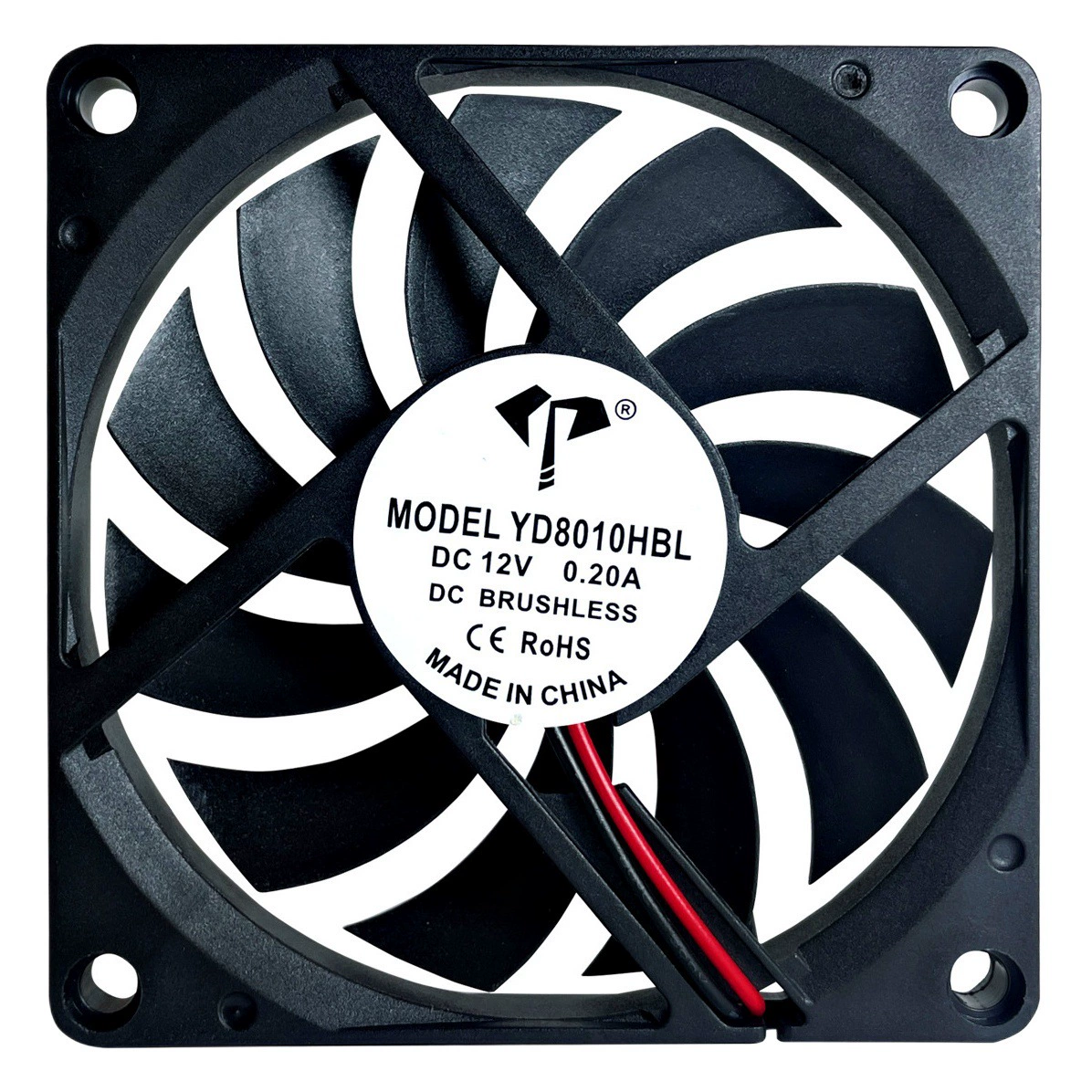 Yida DC8010 масло 5V/12V/24V освещение аквариум индукционная плита 8 см промышленный бесшумный вентилятор охлаждения