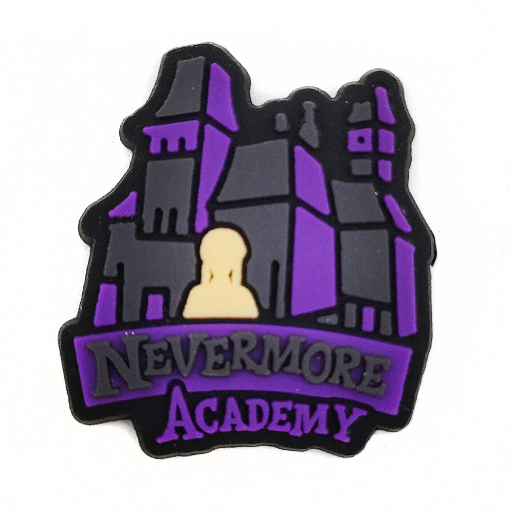 Serie de TV americana miércoles agujero zapatos zapato flor zapato hebilla desmontable flor zapato hebilla agujero zapatos Decoración