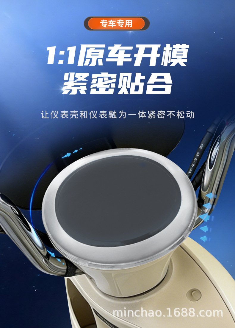 Suitable for Emma Luna Wb30/Pro/2024Air Electric Vehicle Instrument Panel Screen Film High-Definition Waterproof Cover