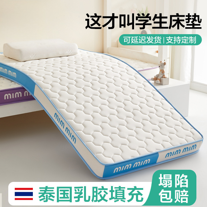 Latex Memory Foam Mattress Cover Soft Cushion Home Bedroom Student Dormitory Single Tatami Mattress Pad Latex Memory Foam Mattress Cover Soft Cushion Home Bedroom Student Dormitory Single Tatami Mattress Pad