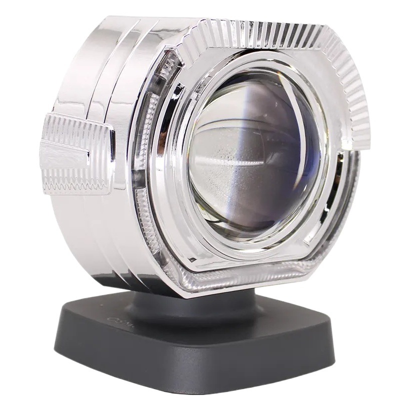 2.5-pulgadas 3.0BMS versión deportiva integrada tesoro Escudo de luz LED guía de luz Ángel ojo coche lente caballo cubierta decorativa