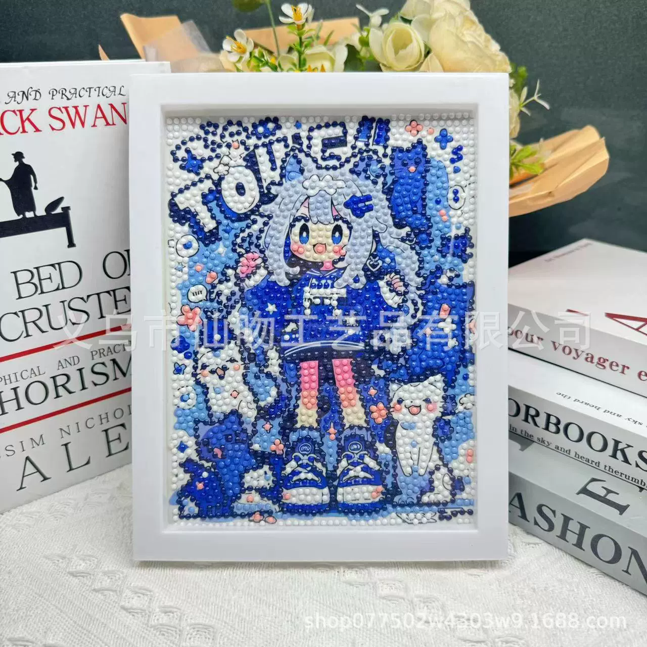 Набор для алмазной живописи Sanrio Kuromi, 17×22 см пластиковая рамка, набор для творчества DIY для детей