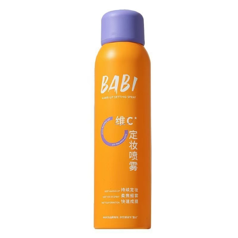BABI ビタミン C メイクアップ セッティング スプレー オイル コントロール 防水性と耐汗性 メイクアップ オフ 抗酸化物質 カラー ロック 乾燥性脂性肌の女性用メイクアップ セッティング ウォーター スプレー|undefined