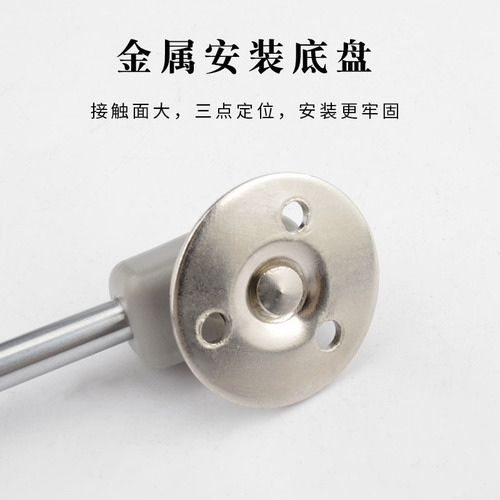 Cabinet furniture pneumatic support rod flip-up telescopic damping buffer tatami glass cabinet door aluminum frame door gas support rod