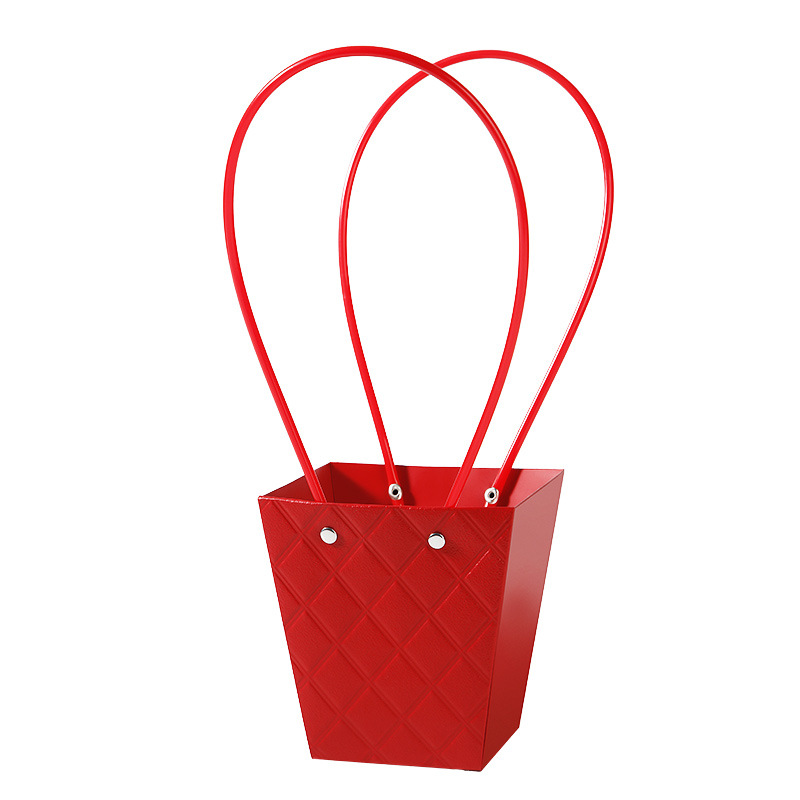 Bolsa de macarrones, bolsa de aperitivos, bolsa para arreglos florales de gelatina, bolsa con relieve estéreo, bolsa cuadrada trapezoidal para regalos de cumpleaños y festivos