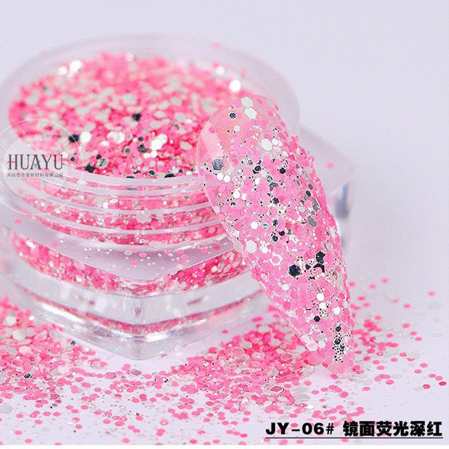 JY-06 # 반사형광 다크 레드